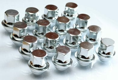 Alloy wheel nuts for genuine Ford wheels