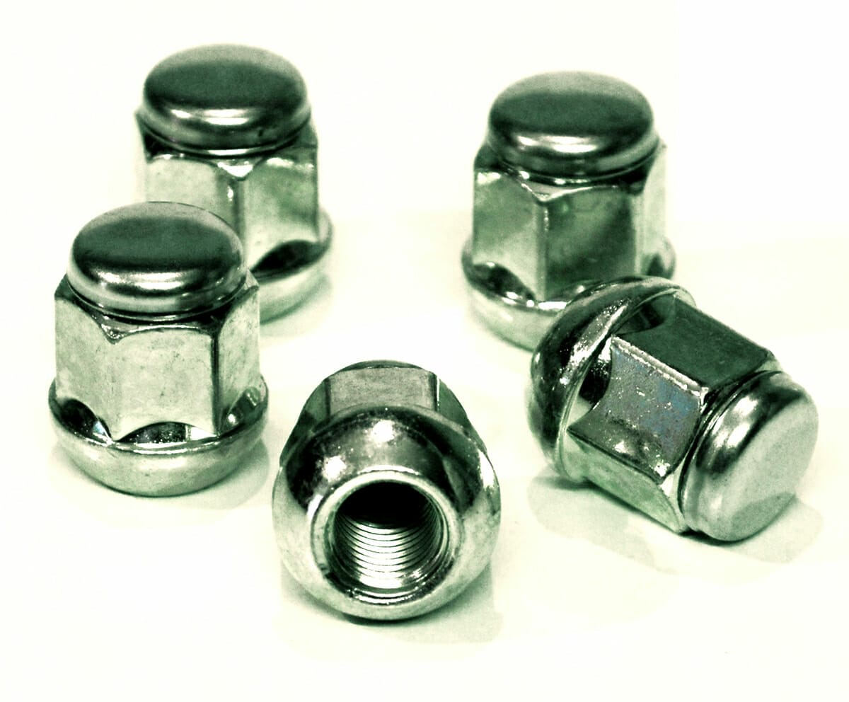 Honda alloy wheel nuts. M12 x 1.5, 19mm Hex Radius set of 5 | Spot On ...