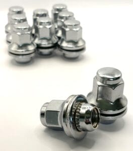 Set of 10 wheel nuts