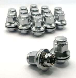 set of 16 Jaguar wheel nuts